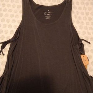 American Eagle NWT sleeveless blouse open sides